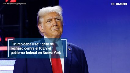 “Trump debe irse”: grito de rechazo contra el ICE y el gobierno federal en Nueva York