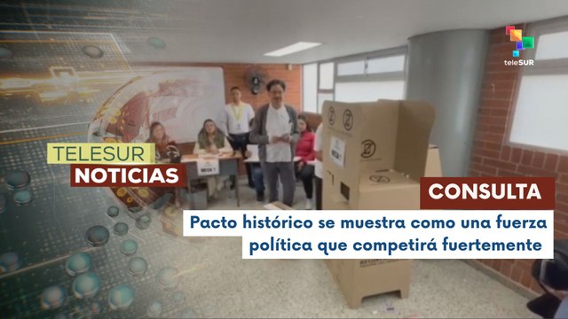 En Colombia, fuerzas políticas del pacto histórico, realizaron su consulta interna