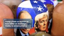 Trump y Putin se reunirán en base militar en Anchorage, Alaska, la semana próxima