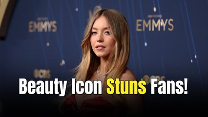 Sydney Sweeney flaunts a sultry “Out Past Bedtime” look, showcasing her modern beauty icon status.