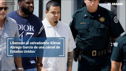 Liberaron al salvadoreño Kilmar Abrego García de una cárcel de Estados Unidos