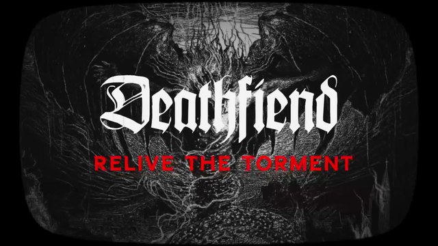 Deathfiend - Relive The Torment (Feat. Mark Barney Greenway) Lyric Video