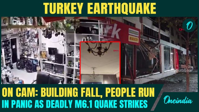 Turkey Earthquake MOST SHOCKING VIDEOS: Moment DEADLY 6.1 Magnitude Quake Hits; Buildings Collapse