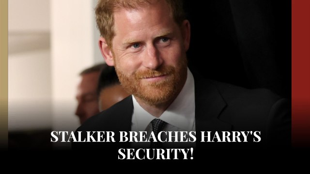 Harry forced to face scary stalker with limited security
