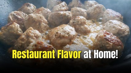 Chicken Piccata Meatballs