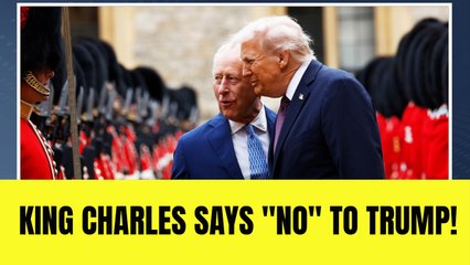 Charles shuts down Trump's new nickname for him