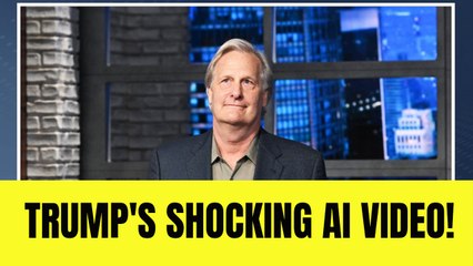 Jeff Daniels Blasts Donald Trump's 'Lack of Decency' After President Shares Bizarre AI Poop Video