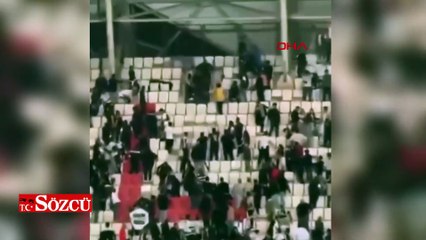 Tribün şiddetinin görüntüsü ortaya çıktı