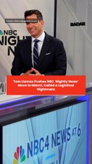 Tom Llamas Pushes NBC ‘Nightly News’ Move to Miami, Called a Logistical Nightmare