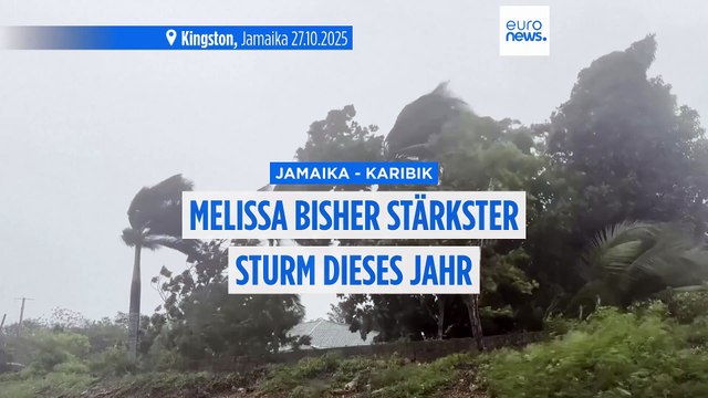 Hurrikan Melissa rast auf Jamaika zu: Kein Ort entkommt dem Zorn dieses Hurrikans