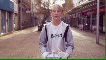 WATCH: Carmarthenshire Council's campaign to tackle fast food littering