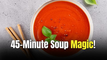 Smoky Tomato Lentil Soup (Easy!)