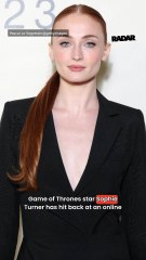 Sophie Turner’s Perfect Reply to Parenting Critic