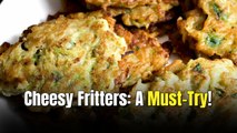 Cheesy Zucchini and Corn Fritters