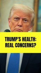 Trump escalates health fears with admission about falling