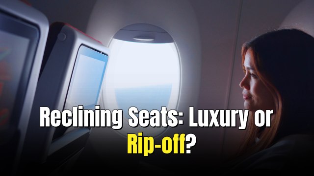 Passengers Will Be Charged More To Recline In Seats