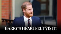 Prince Harry Visits Queen Elizabeth's Grave as He Makes Grand Return to the U.K. for 4-Day Visit