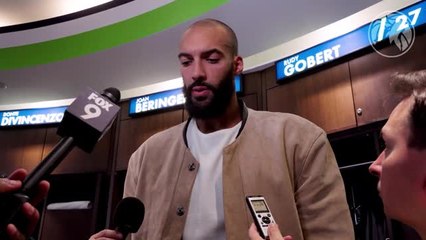 Timberwolves - Gobert : "Une équipe qu'il faut attaquer sans relâche"