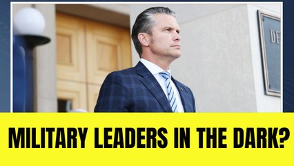 Hegseth Orders Hundreds Of Military Leaders To Marine Corps Base In Virginia