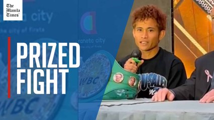 Filipino boxer excited to defend crown in 'Thrilla in Manila 2'