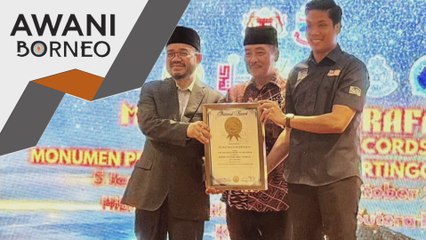 Gunung Kinabalu miliki monumen penanda arah kiblat tertinggi