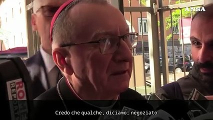 Parolin: "Sforzo pace Santa Sede soprattutto su lato umanitario"
