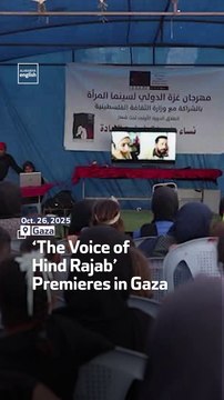 ‘The Voice of Hind Rajab’ Premieres in Gaza