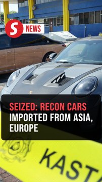 Reconditioned cars worth over RM3.34mil seized in Selangor