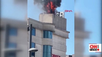 SON DAKİKA... İstanbul Pendik'te hastanede yangın