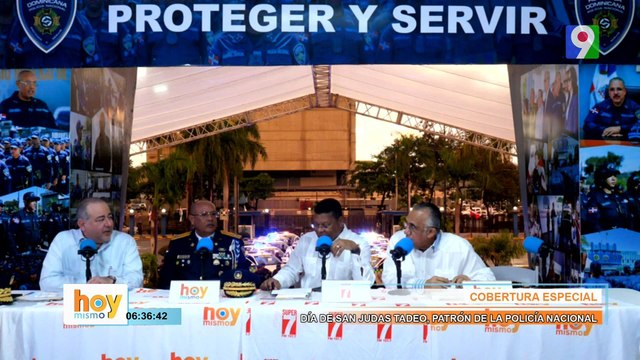 Primicia Transformación de la Policía Nacional En cobertura especial desde el Palacio de la Policía General | Hoy Mismo