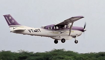 Aircraft for Cloud Seeding in Delhi Takes Off From Kanpur