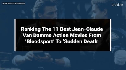 Ranking The 11 Best Jean-Claude Van Damme Action Movies From ‘Bloodsport’ To ‘Sudden Death’