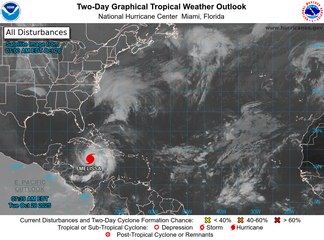 Huracán Melissa, de categoría 5, se aproxima a Jamaica; panameños en la isla se mantienen a salvo
