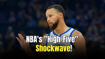 Steph Curry gets four-point play after defender hits his hand under NBA’s new “high-five” rule
