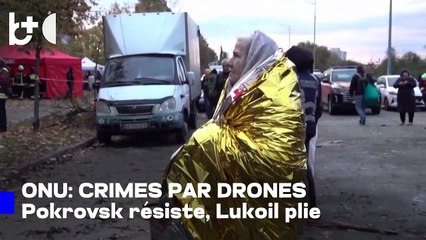 Rapport de l'ONU : La Russie utilise des drones pour traquer les civils en Ukraine