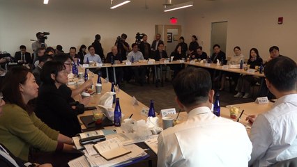 [경기] 김동연, 미국 보스턴서 &#039;차세대 혁신 리더 간담회&#039; 개최 / YTN