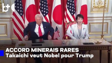 Homme d'affaires jusqu'au bout, Trump au Japon : Accord signé pour les minerais rares !