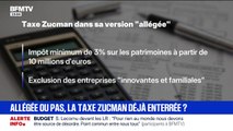 Budget: quel avenir pour la taxe Zucman?