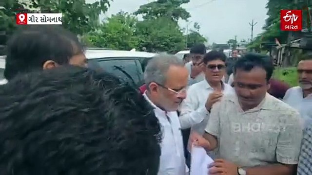 ગીર સોમનાથ જિલ્લામાં કમોસમી વરસાદથી ખેડૂતોને ભારે નુકસાન, રાજ્યના મંત્રીઓએ ખેડૂતોની લીધી મુલાકાત