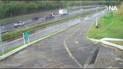 volcó un micro con hinchas de Flamengo que viajaban para el partido vs. Racing y hay heridos de gravedad