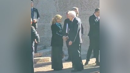 Mattarella a Trento, l'inno e gli applausi per il presidente della Repubblica