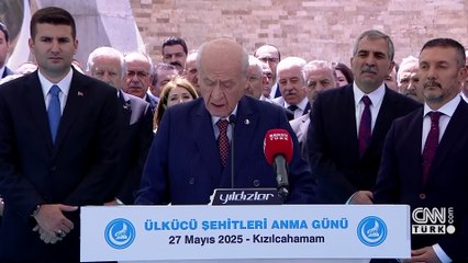 SON DAKİKA... MHP lideri Bahçeli: Bölücü terör örgütünün tamamıyla son bulması ülkemize kalıcı bahar havası getirecek