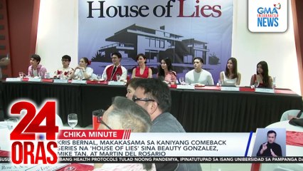 Kris Bernal, makakasama sa kaniyang comeback series na 'House of Lies' sina Beauty Gonzalez, Mike Tan, at Martin Del Rosario | 24 Oras