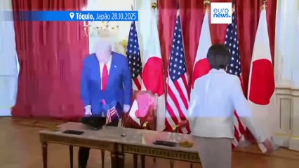 Trump diz que os EUA são "aliados ao mais alto nível" no primeiro encontro com nova primeira-ministra do Japão