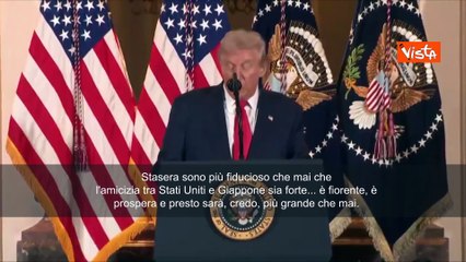 Trump incontra premier Giappone Sanae Takaichi: Amicizia tra i nostri Paesi più grande che mai