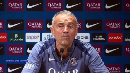 Luis Enrique évoque la progression de Lucas Beraldo