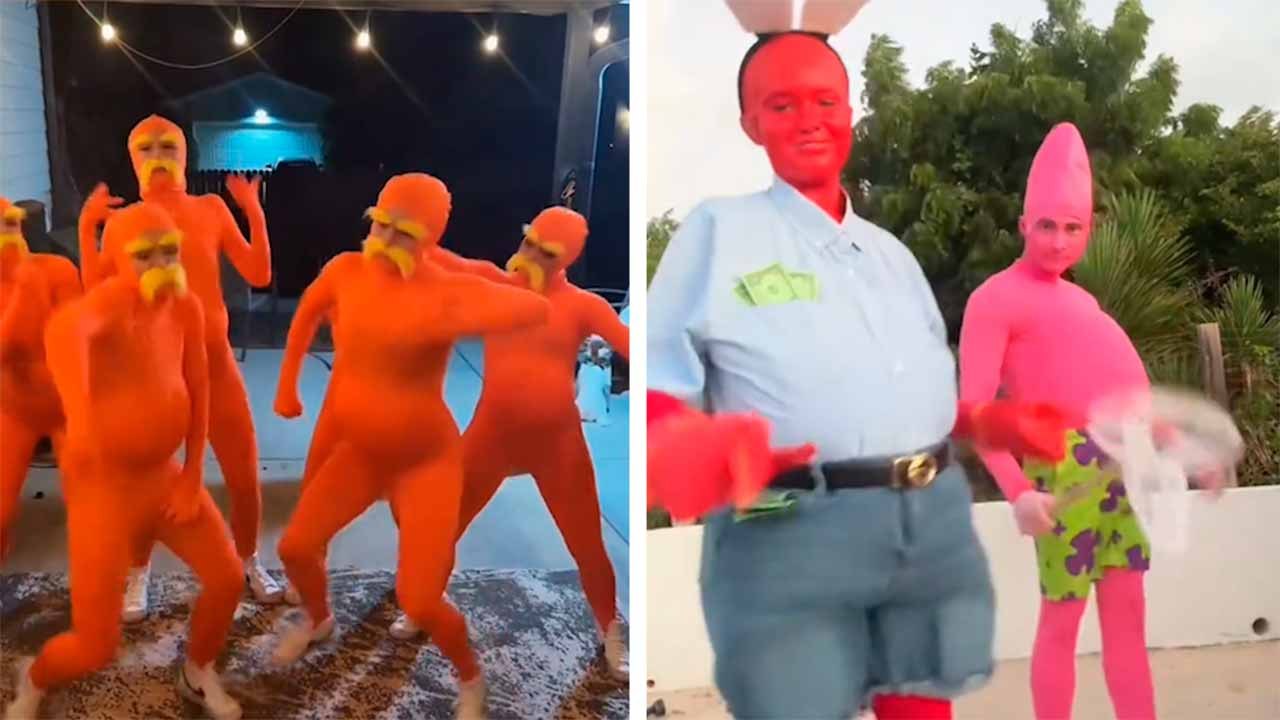 Nejvtipnější halloweenské kostýmy ovládly TikTok