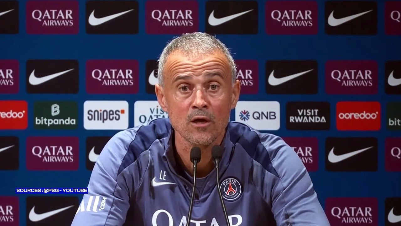 Luis Enrique évoque la polyvalence de son groupe