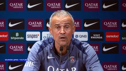 Luis Enrique évoque la polyvalence de son groupe