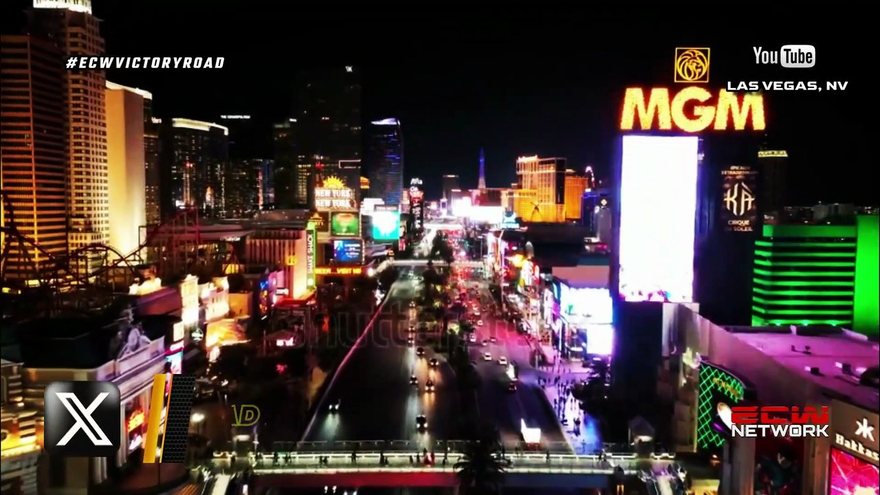 ECW Intercontinental Championship 2 out of 3 Match | ECW Victory Road Octobe 26, 2025 Part. 1